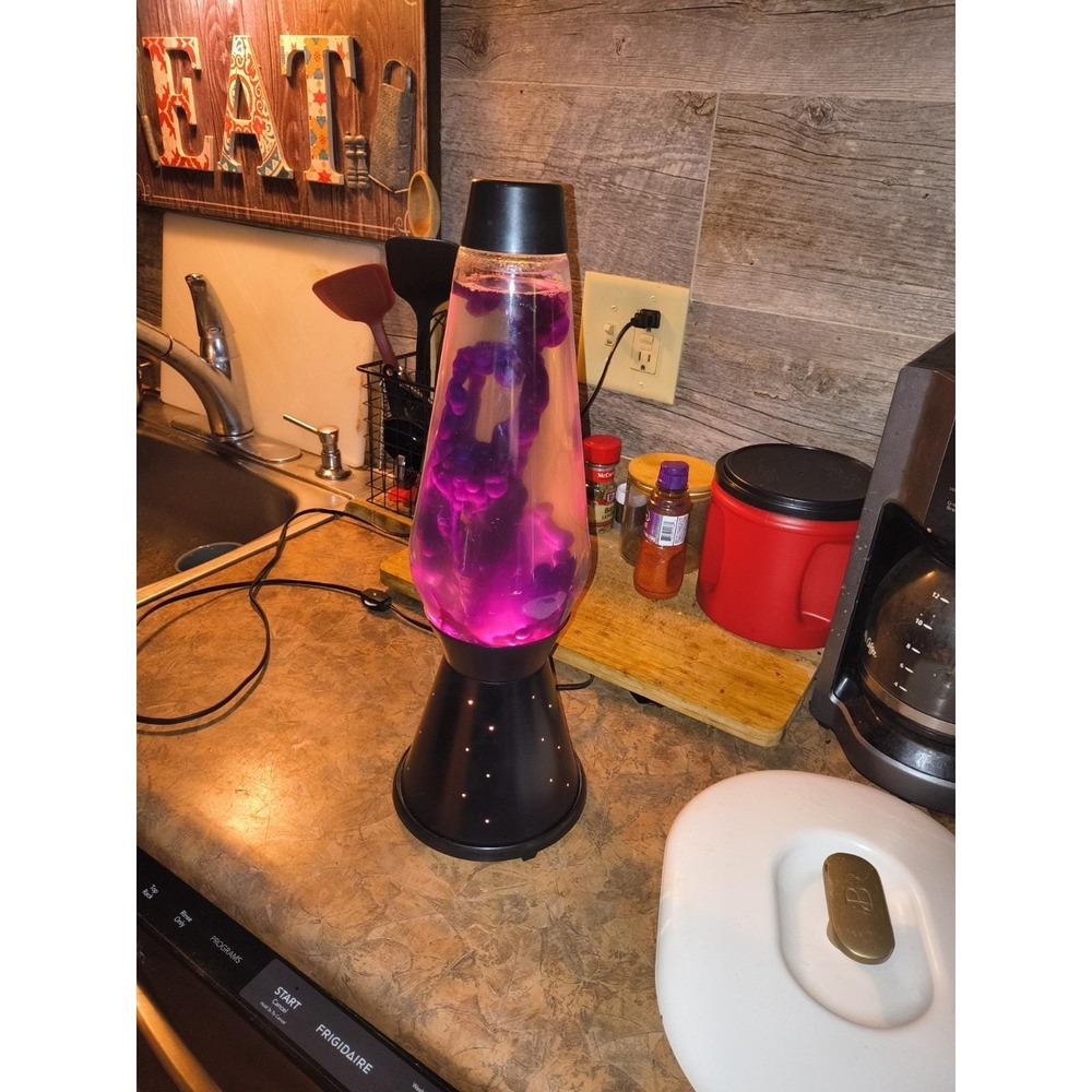 Working 1970s Century 100 LAVA LAMP Starlight Base Was Replaced In 1990's